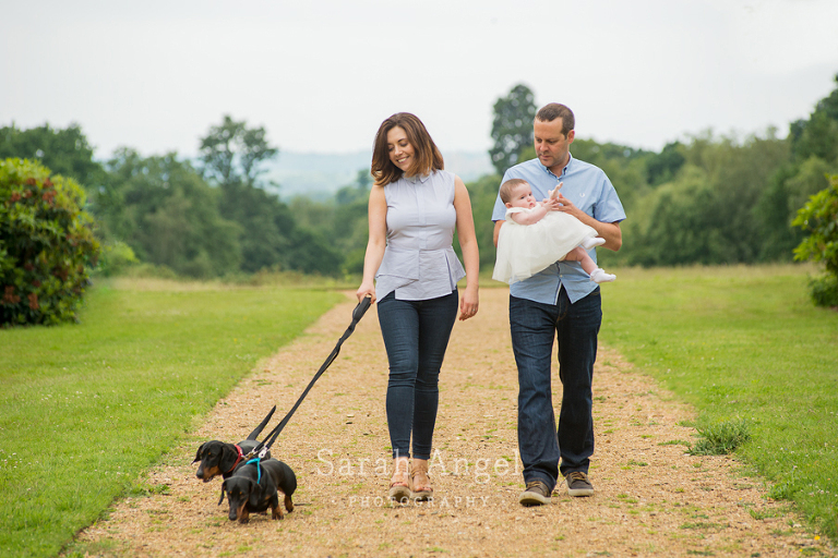 Baby and family photo session in Farnham Surrey Hampshire London Langley Park