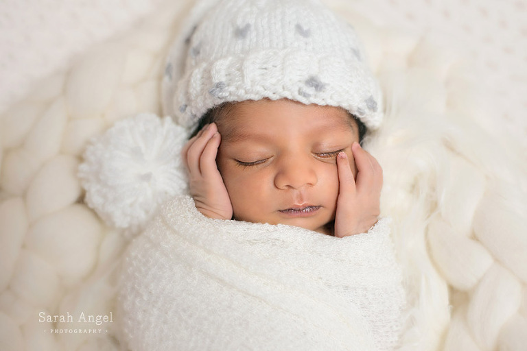 Viyaan photograped by Sarah Angel Photographer Farnham Newborn Photographer
