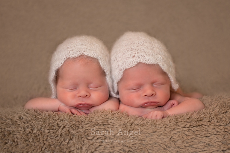 Newborn Twins Photographer Farnham Sarah Angel Photography