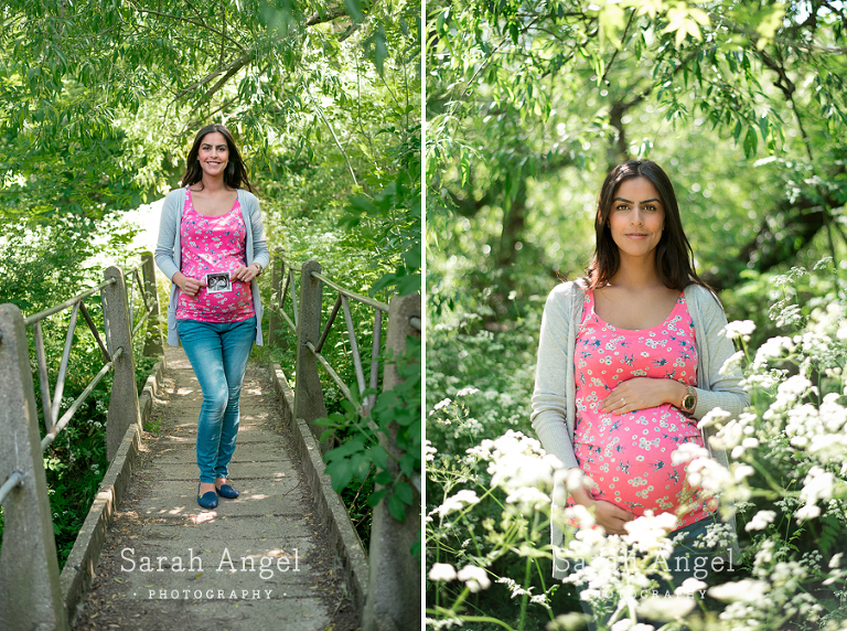 A lovely session enjoying the greenery of Spring. Nicky at her maternity photo shoot in Farnham, Surrey.