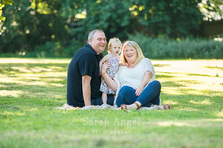 Surprise. I think a very large doggy ran past us! Surrey Family Photographer