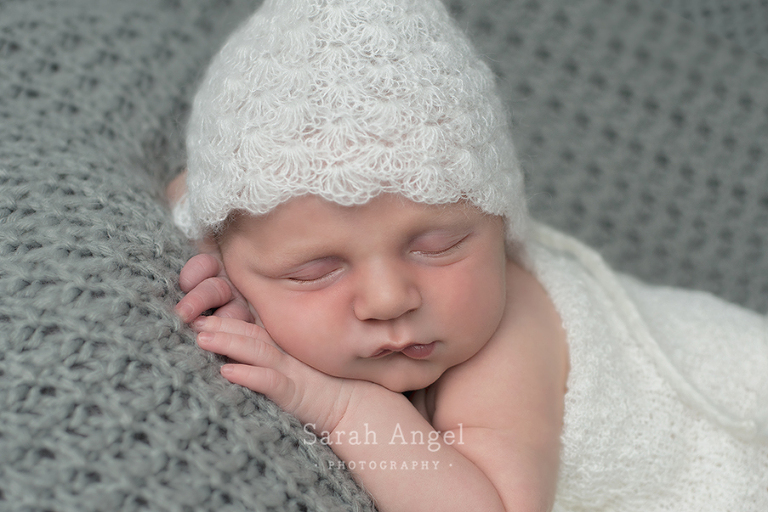 Little Dylan taken by newborn photographer hale surrey Sarah Angel