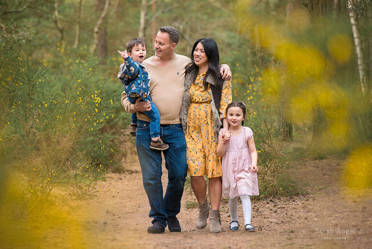 spring family photo session